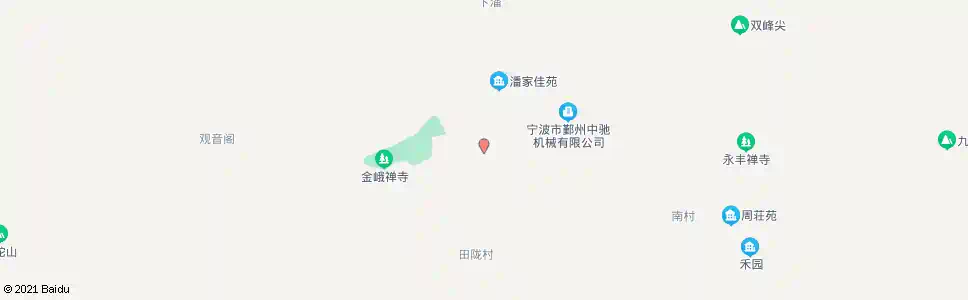 宁波金峨寺_公交站地图_宁波公交_妙搜公交查询2025