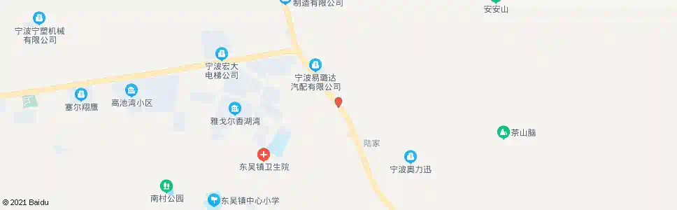 宁波东吴蔡家_公交站地图_宁波公交_妙搜公交查询2025