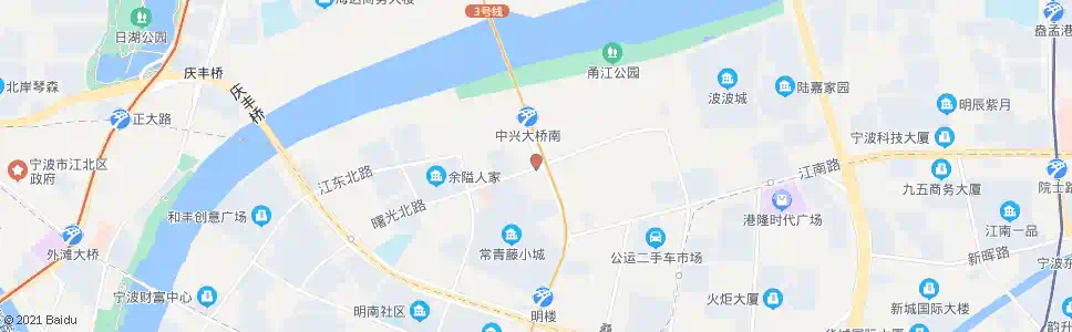 宁波曙光北路中兴北路口_公交站地图_宁波公交_妙搜公交查询2025