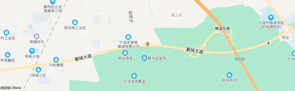 宁波孔家潭北_公交站地图_宁波公交_妙搜公交查询2025