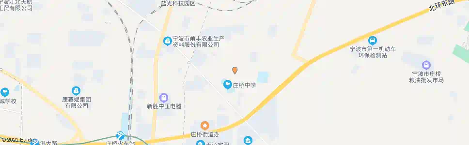 宁波庄桥大街_公交站地图_宁波公交_妙搜公交查询2025