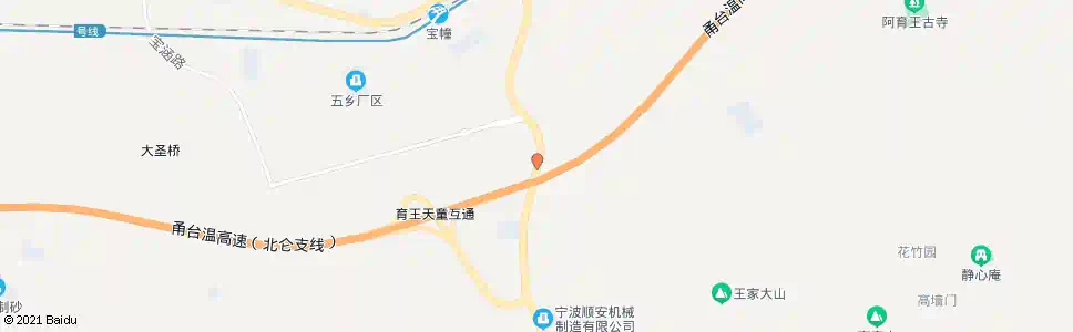 宁波沙堰村_公交站地图_宁波公交_妙搜公交查询2025