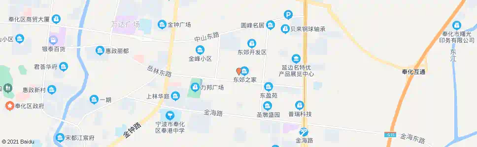 宁波东郊服务中心_公交站地图_宁波公交_妙搜公交查询2025