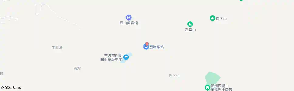 宁波蜜岩_公交站地图_宁波公交_妙搜公交查询2025
