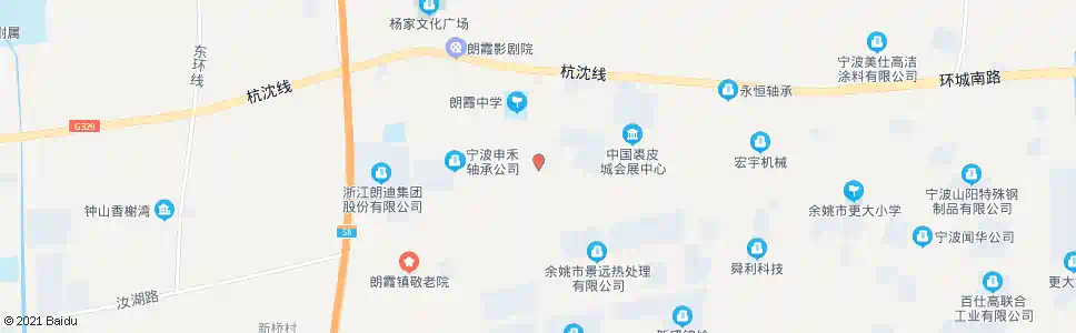 宁波朗霞村委_公交站地图_宁波公交_妙搜公交查询2025