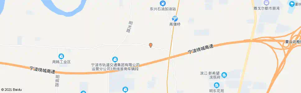 宁波蔡家(高阳路)_公交站地图_宁波公交_妙搜公交查询2025