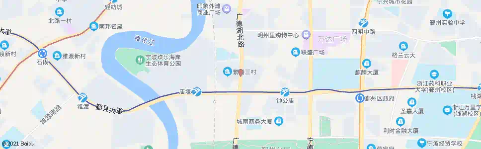 宁波繁裕新村_公交站地图_宁波公交_妙搜公交查询2025
