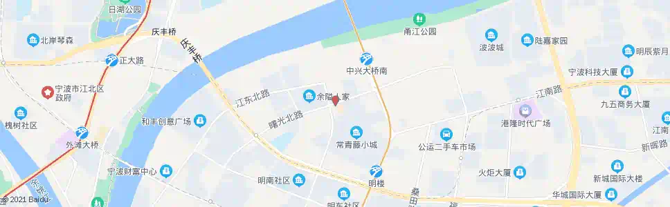 宁波曙光北路朝晖路口_公交站地图_宁波公交_妙搜公交查询2025