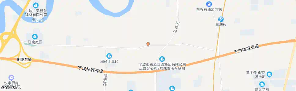 宁波高塘桥村汪家_公交站地图_宁波公交_妙搜公交查询2025