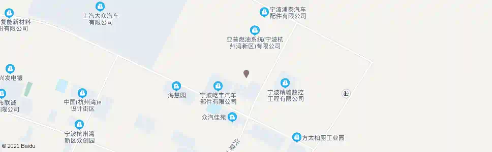 宁波中信戴卡_公交站地图_宁波公交_妙搜公交查询2025