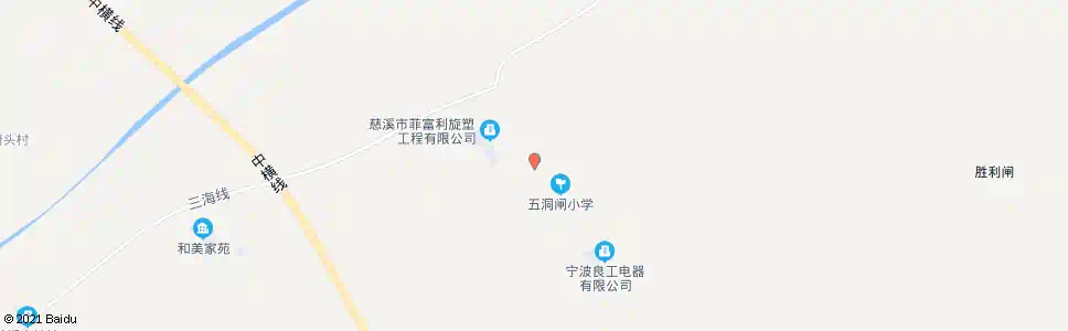 宁波五洞闸西_公交站地图_宁波公交_妙搜公交查询2025