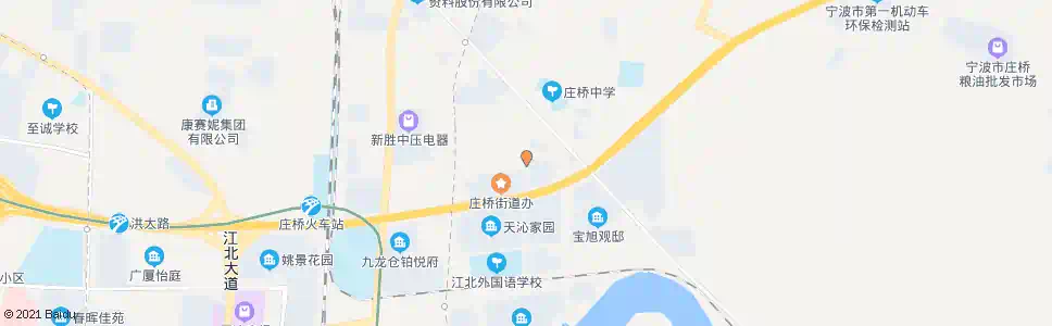宁波庄桥工业园区(李家)_公交站地图_宁波公交_妙搜公交查询2025