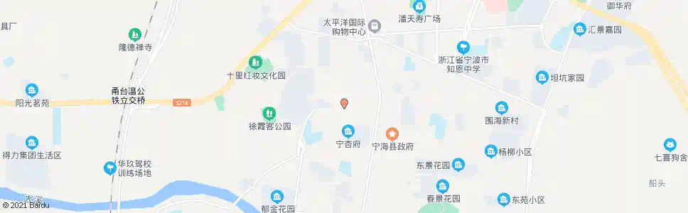 宁波宁海工商局_公交站地图_宁波公交_妙搜公交查询2025