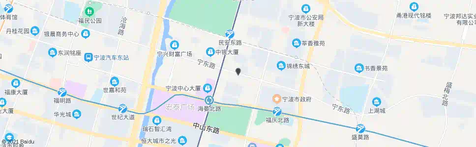 宁波海港花园_公交站地图_宁波公交_妙搜公交查询2025