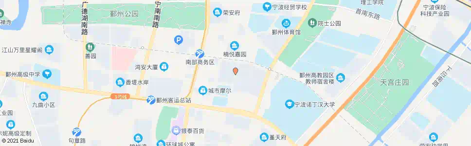 宁波南裕新村_公交站地图_宁波公交_妙搜公交查询2025