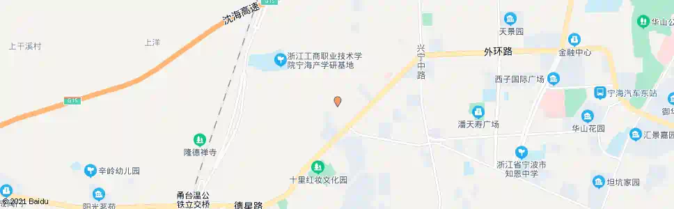 宁波河山村_公交站地图_宁波公交_妙搜公交查询2025