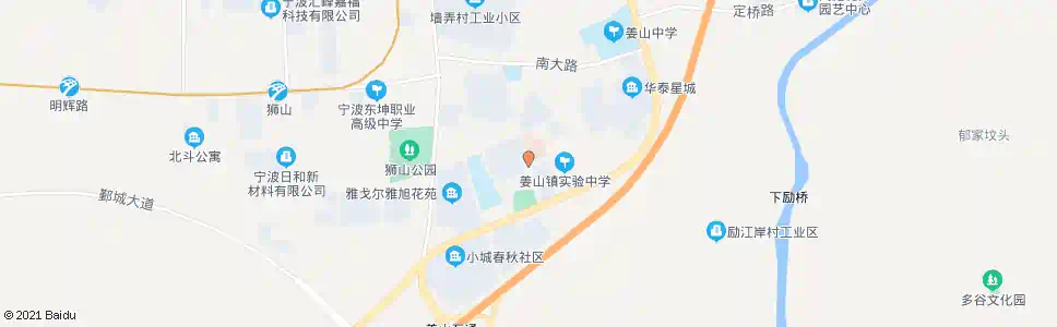 宁波利时金色江山园_公交站地图_宁波公交_妙搜公交查询2025