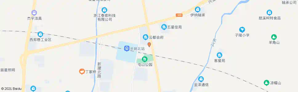 宁波站北路_公交站地图_宁波公交_妙搜公交查询2025