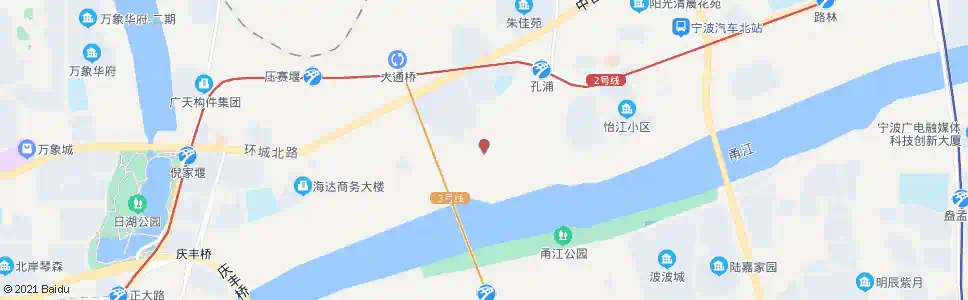 宁波大庆北路_公交站地图_宁波公交_妙搜公交查询2025