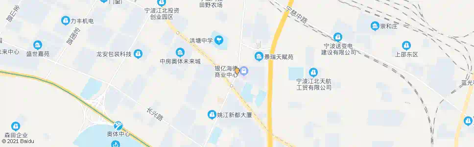 宁波公交洪塘中路站_公交站地图_宁波公交_妙搜公交查询2025