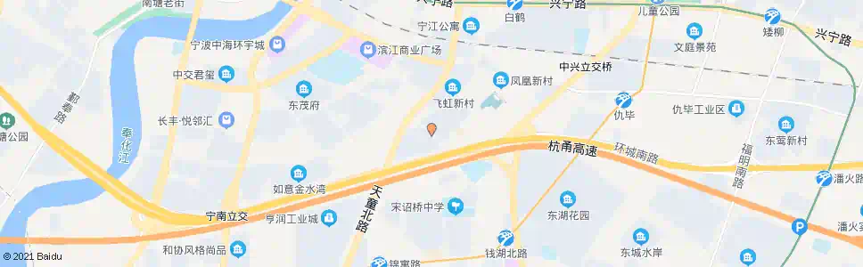 宁波彩虹新村_公交站地图_宁波公交_妙搜公交查询2025