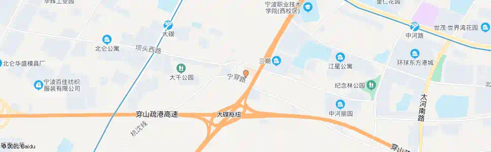 宁波居乐村_公交站地图_宁波公交_妙搜公交查询2025