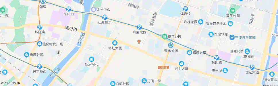 宁波舟孟北路(鄞州人民医院)_公交站地图_宁波公交_妙搜公交查询2025