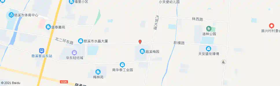 宁波越溪梅园_公交站地图_宁波公交_妙搜公交查询2025