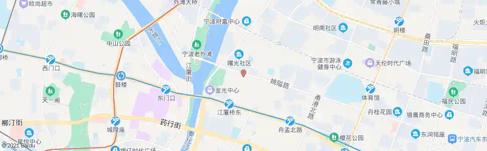 宁波工人新村_公交站地图_宁波公交_妙搜公交查询2025