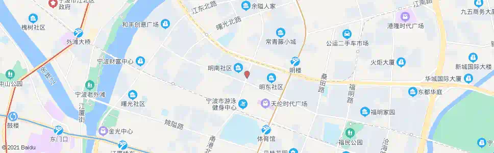宁波朝晖路_公交站地图_宁波公交_妙搜公交查询2025