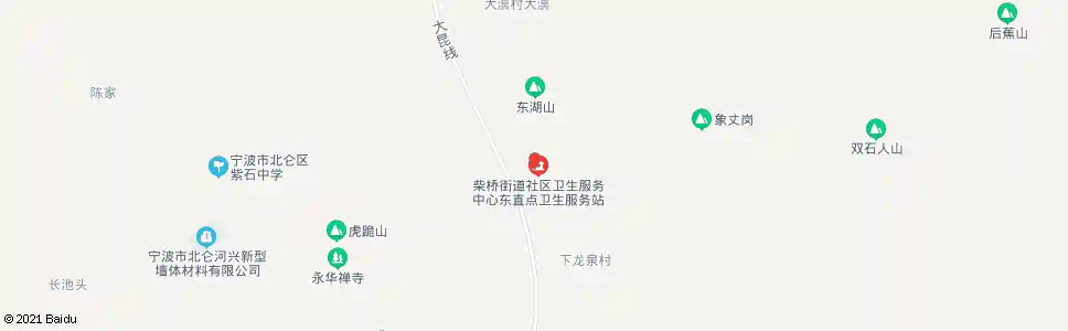 宁波甘溪_公交站地图_宁波公交_妙搜公交查询2025