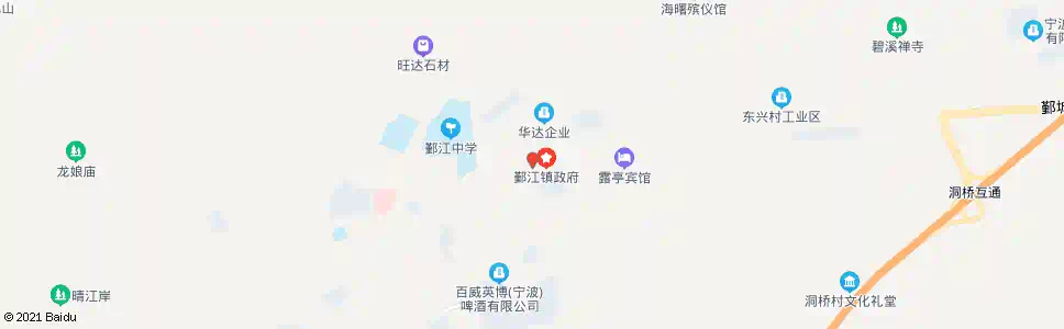 宁波新蕾公司_公交站地图_宁波公交_妙搜公交查询2025