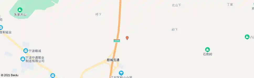 宁波八字村_公交站地图_宁波公交_妙搜公交查询2025