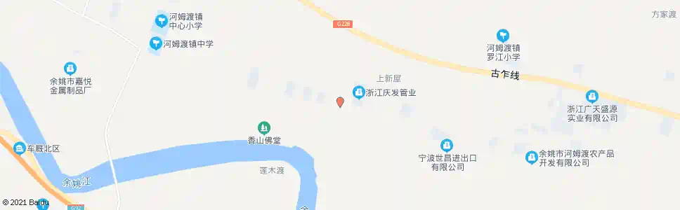 宁波杨石塘_公交站地图_宁波公交_妙搜公交查询2025