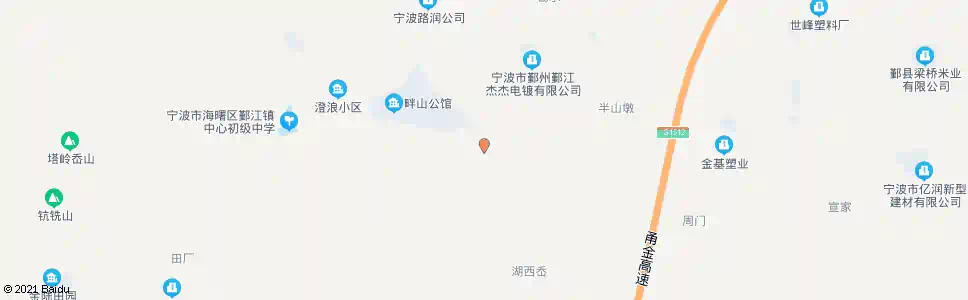 宁波鲍家坎_公交站地图_宁波公交_妙搜公交查询2025