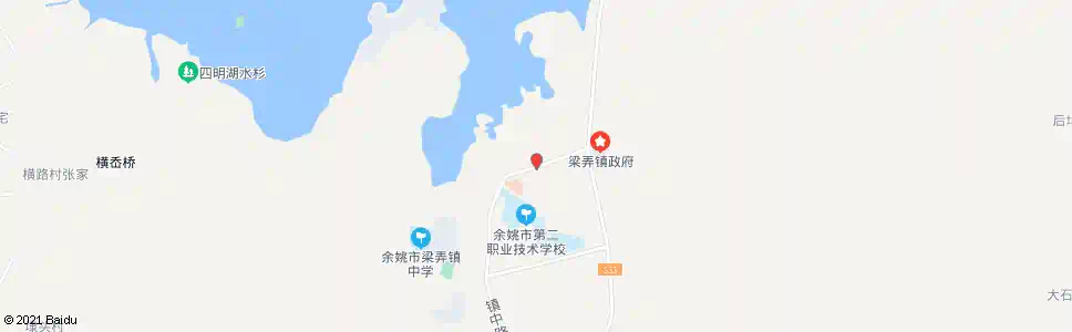 宁波梁弄敬老院_公交站地图_宁波公交_妙搜公交查询2025