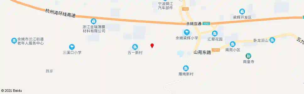 宁波童湖新村_公交站地图_宁波公交_妙搜公交查询2025