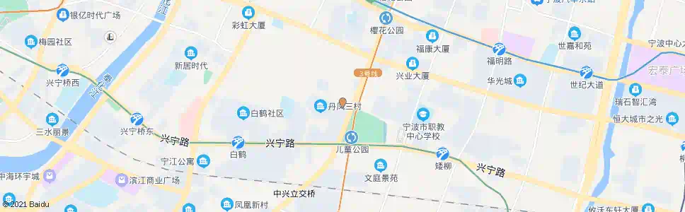 宁波新河路中兴路口_公交站地图_宁波公交_妙搜公交查询2025