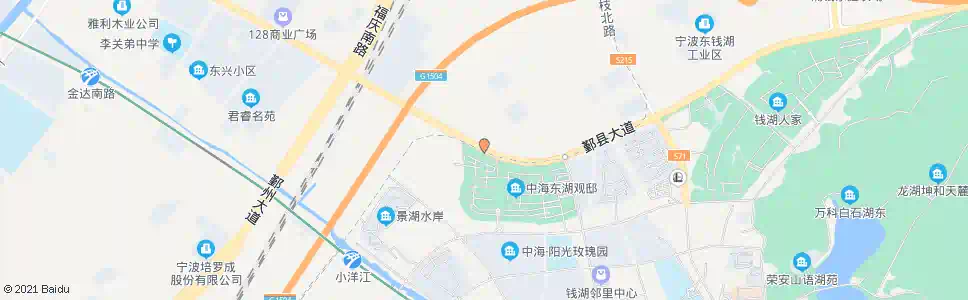 宁波华艺服饰_公交站地图_宁波公交_妙搜公交查询2025