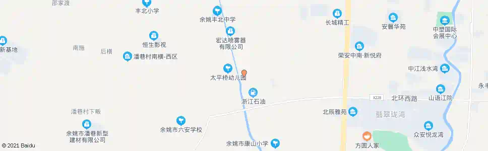 宁波太平桥东_公交站地图_宁波公交_妙搜公交查询2025