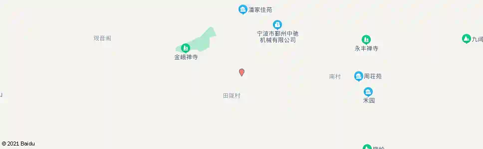 宁波田陇_公交站地图_宁波公交_妙搜公交查询2025