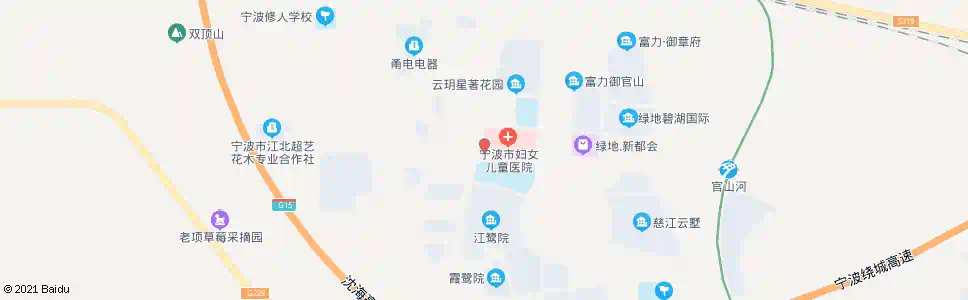 宁波市妇儿医院北院区_公交站地图_宁波公交_妙搜公交查询2025