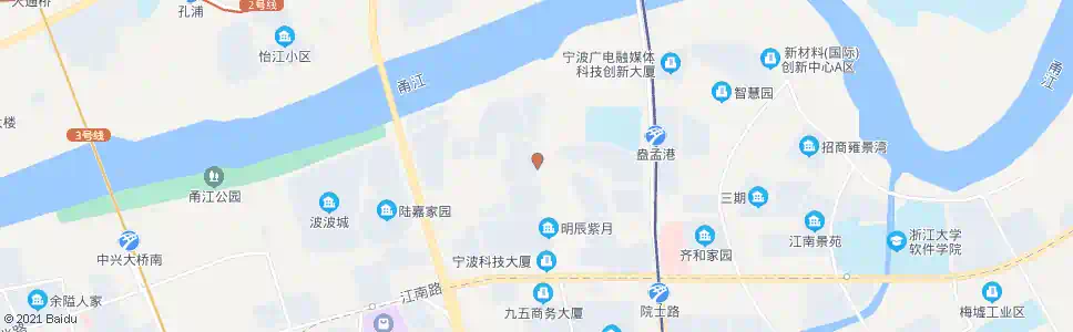 宁波中宁小区(锦诚花园)_公交站地图_宁波公交_妙搜公交查询2025