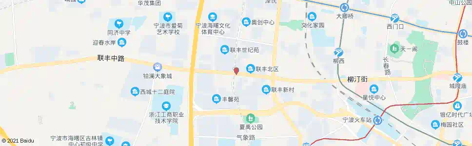 宁波联丰路_公交站地图_宁波公交_妙搜公交查询2025