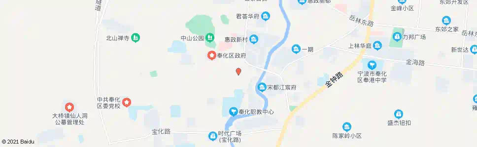 宁波奉化东门菜场_公交站地图_宁波公交_妙搜公交查询2025