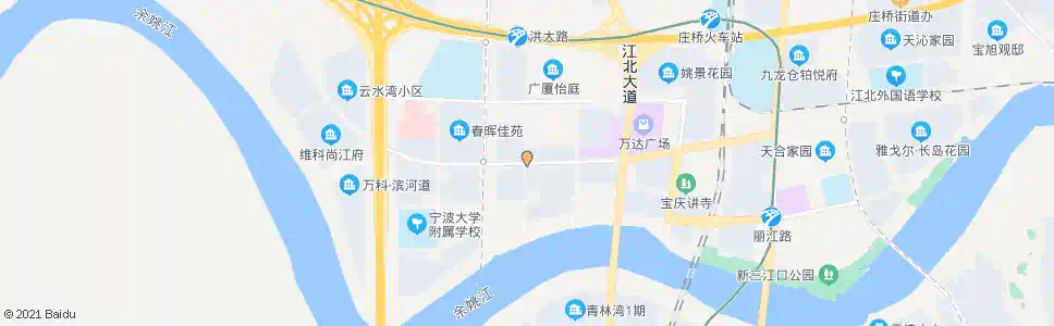 宁波云飞路北海南路口_公交站地图_宁波公交_妙搜公交查询2025