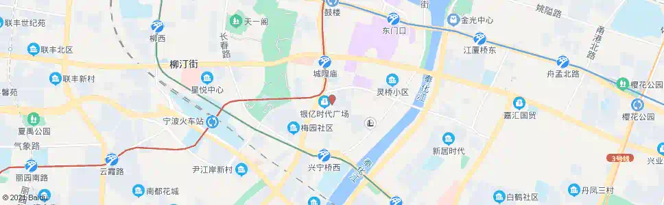 宁波解放南路大沙泥街口_公交站地图_宁波公交_妙搜公交查询2025