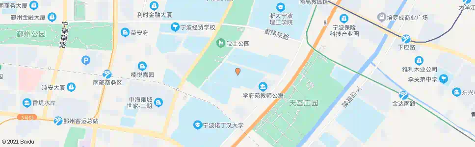 宁波卫生学院生活区_公交站地图_宁波公交_妙搜公交查询2025