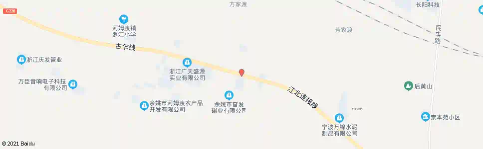 宁波蒋家园_公交站地图_宁波公交_妙搜公交查询2025