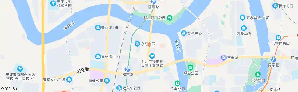 宁波华辰大桥南_公交站地图_宁波公交_妙搜公交查询2025